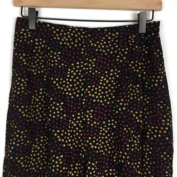 VINTAGE Mom Shorts Ultra High Waist Black Dots Retro 80s 90s Chic Black Size 9 - Picture 3 of 8